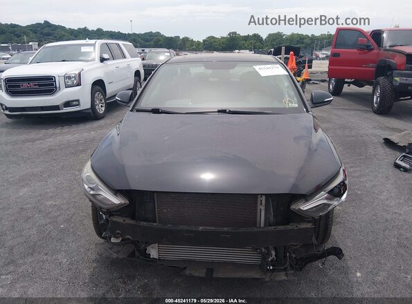 KMHD04LB8JU724403 2018 HYUNDAI ELANTRA Black Вид задньої частини салону