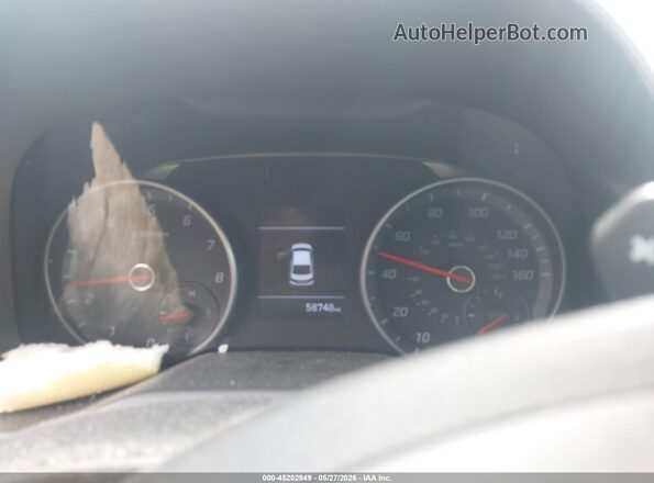 KMHD04LBXLU084441 2020 HYUNDAI ELANTRA Gray Հետևի նստատեղերի տեսք