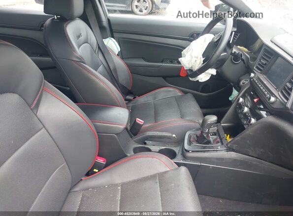 KMHD04LBXLU084441 2020 HYUNDAI ELANTRA Gray Սալոնի դիմացի տեսք