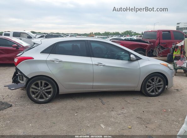 KMHD35LH0GU277561 2016 HYUNDAI ELANTRA GT Серебряный Вид задней части салона