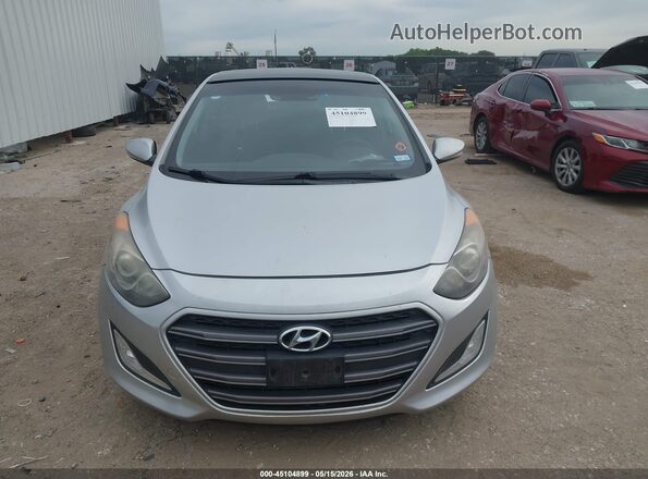 KMHD35LH0GU277561 2016 HYUNDAI ELANTRA GT Серебряный Вид щитка приборов