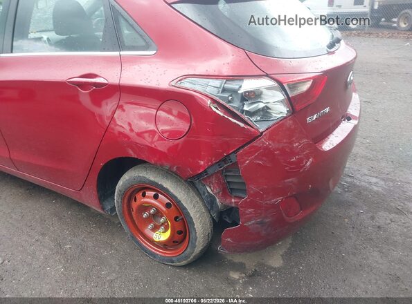 KMHD35LH0HU377094 2017 HYUNDAI ELANTRA GT Red Front view