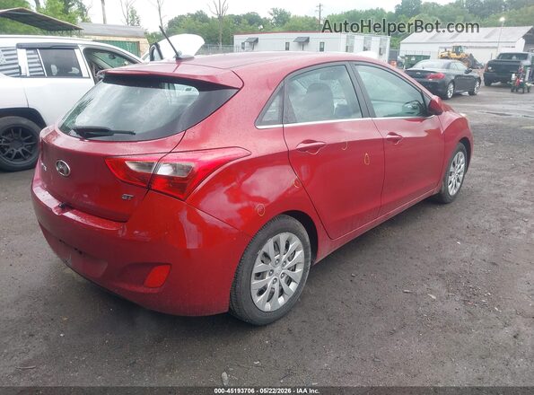 KMHD35LH0HU377094 2017 HYUNDAI ELANTRA GT Red Rear right