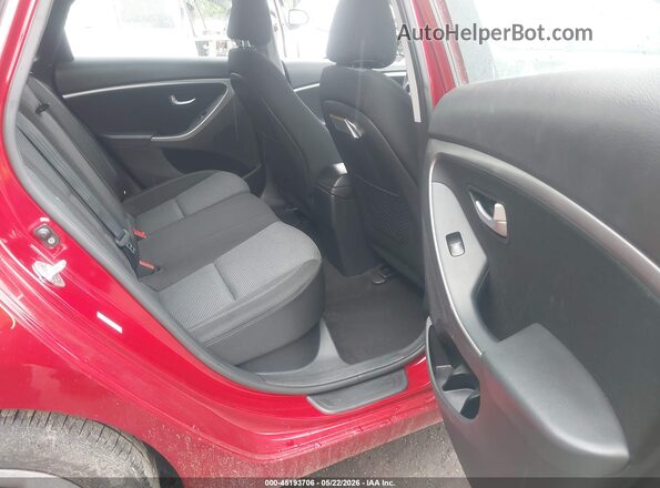 KMHD35LH0HU377094 2017 HYUNDAI ELANTRA GT Red VIN sticker view