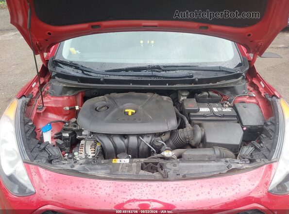 KMHD35LH0HU377094 2017 HYUNDAI ELANTRA GT Red Rear view