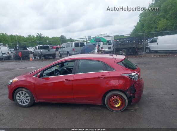 KMHD35LH0HU377094 2017 HYUNDAI ELANTRA GT Red 360 interior view