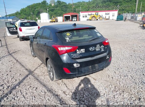 KMHD35LH2GU294281 2016 HYUNDAI ELANTRA GT Black Հետևի ձախ