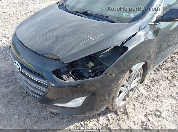 KMHD35LH2GU294281 2016 HYUNDAI ELANTRA GT Black Դիմացի տեսք