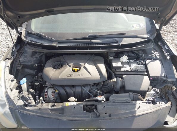 KMHD35LH2GU294281 2016 HYUNDAI ELANTRA GT Black Հետևի տեսք