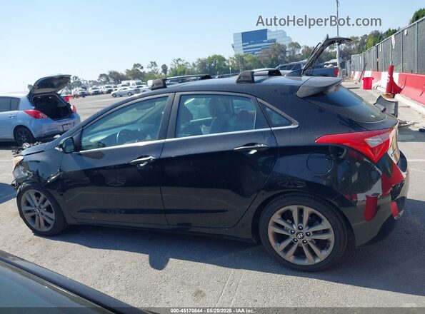 KMHD35LH4GU255210 2016 HYUNDAI ELANTRA GT Black 