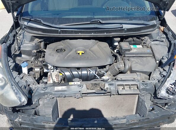 KMHD35LH4GU255210 2016 HYUNDAI ELANTRA GT Black Հետևի տեսք