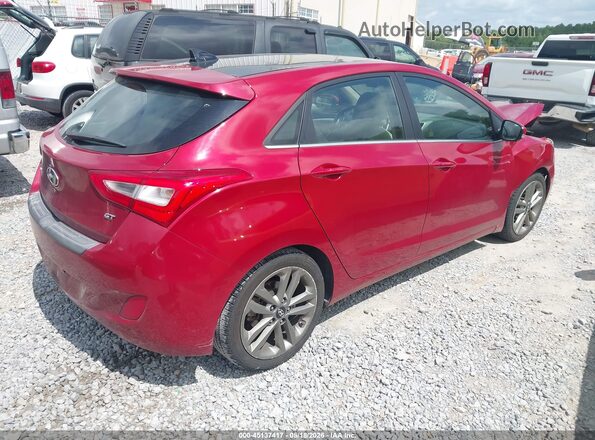 KMHD35LH4GU310190 2016 HYUNDAI ELANTRA GT Red Հետևի աջ