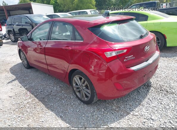 KMHD35LH4GU310190 2016 HYUNDAI ELANTRA GT Red Հետևի ձախ