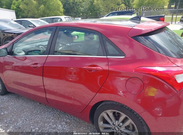 KMHD35LH4GU310190 2016 HYUNDAI ELANTRA GT Red Սալոնի 360 աստիճան տեսք