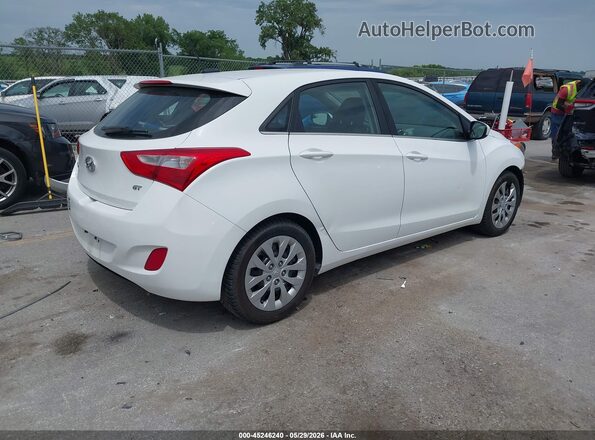 KMHD35LH5HU355060 2017 HYUNDAI ELANTRA GT Белый Задняя правая четверть