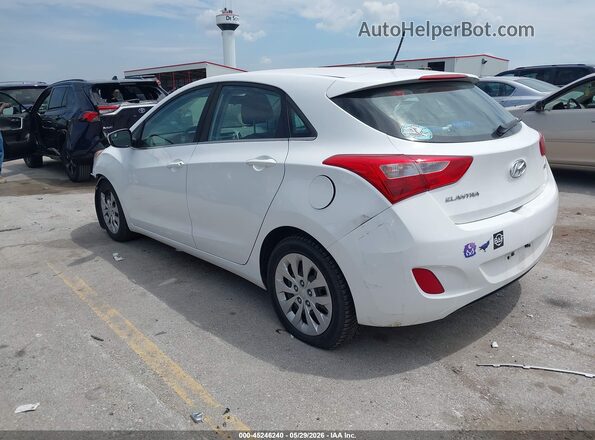 KMHD35LH5HU355060 2017 HYUNDAI ELANTRA GT Белый Задняя левая четверть