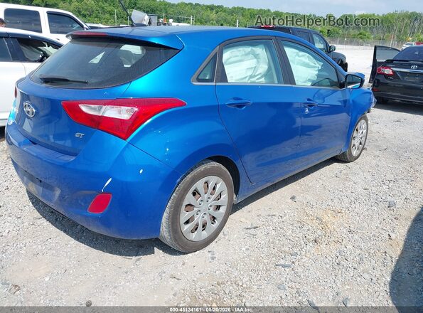 KMHD35LH5HU375504 2017 HYUNDAI ELANTRA GT Blue Հետևի աջ
