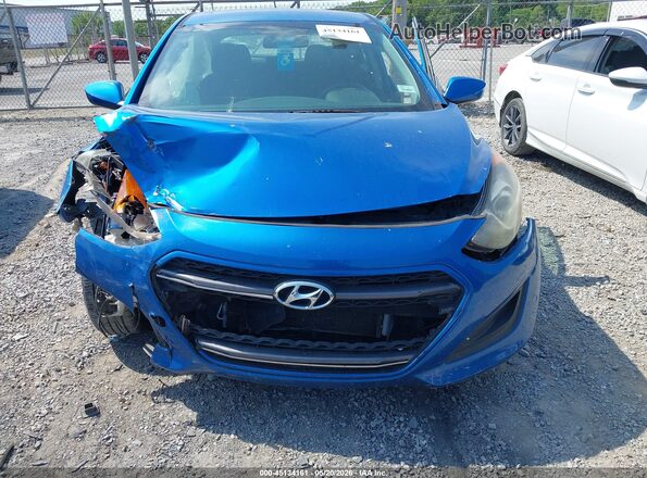 KMHD35LH5HU375504 2017 HYUNDAI ELANTRA GT Blue Սալոնի հետևի տեսք