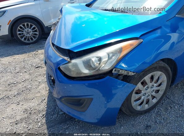 KMHD35LH5HU375504 2017 HYUNDAI ELANTRA GT Blue 
