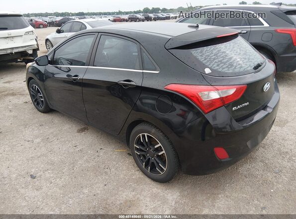 KMHD35LH6GU295093 2016 HYUNDAI ELANTRA GT Black Trasero izquierdo