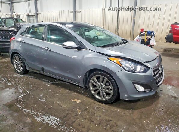 KMHD35LH8GU310063 2016 HYUNDAI ELANTRA Gray 