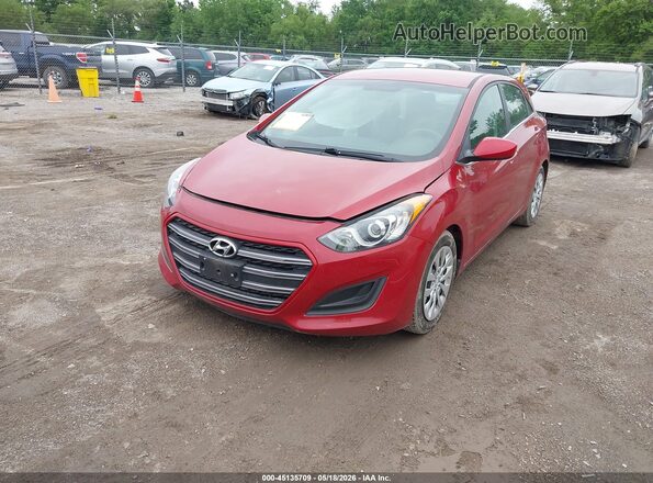KMHD35LH8GU319345 2016 HYUNDAI ELANTRA GT Red Front left