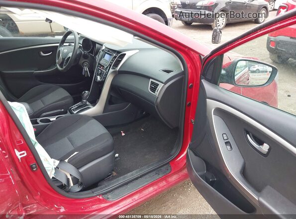 KMHD35LH8GU319345 2016 HYUNDAI ELANTRA GT Red Front interior view