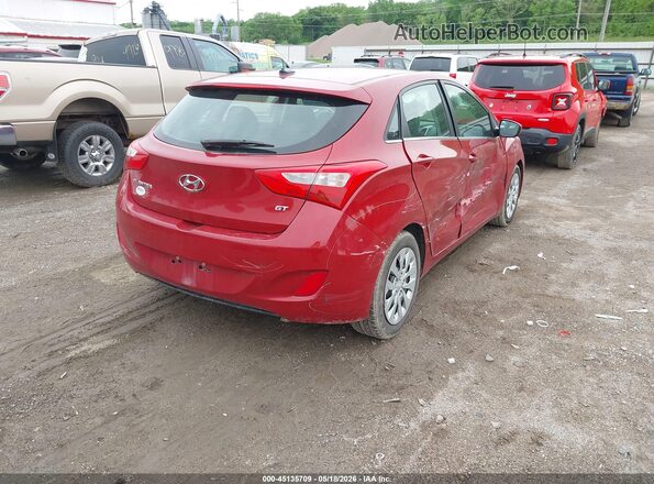 KMHD35LH8GU319345 2016 HYUNDAI ELANTRA GT Red Rear right