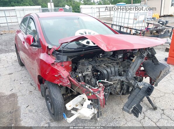 KMHD35LH9GU338311 2016 HYUNDAI ELANTRA GT Красный Вид щитка приборов