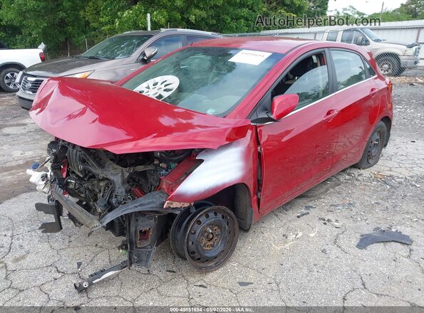KMHD35LH9GU338311 2016 HYUNDAI ELANTRA GT Красный Передняя левая четверть