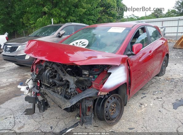 KMHD35LH9GU338311 2016 HYUNDAI ELANTRA GT Красный Вид спереди