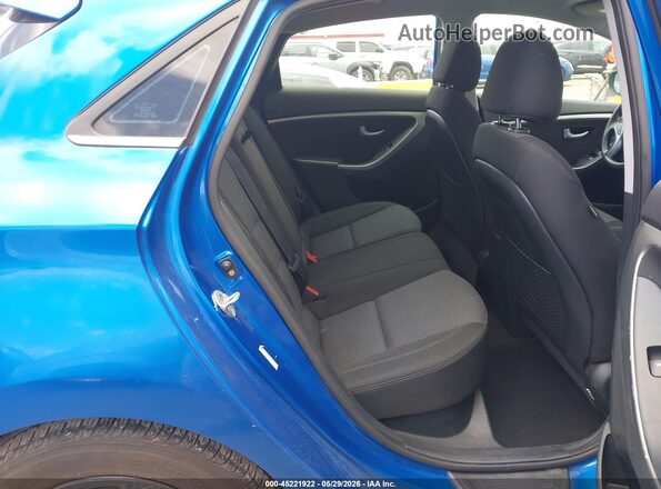 KMHD35LHXHU361730 2017 HYUNDAI ELANTRA GT Blue VIN კოდის სტიკერის ხედი