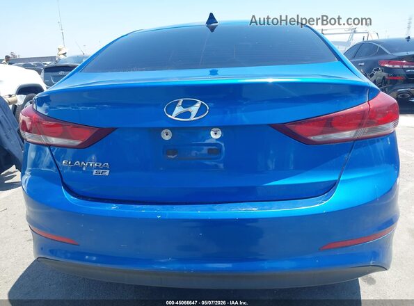 KMHD74LF0HU112236 2017 HYUNDAI ELANTRA Blue 