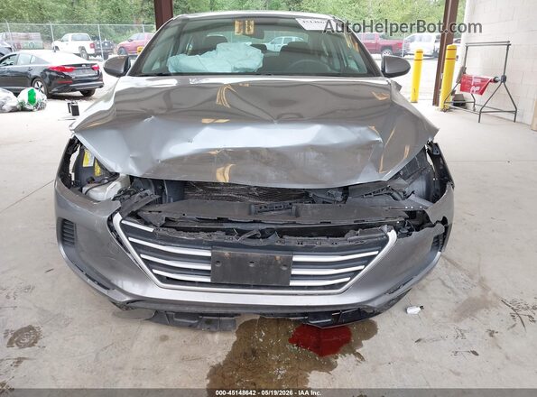 KMHD74LF0JU477537 2018 HYUNDAI ELANTRA Gray Вид спереду