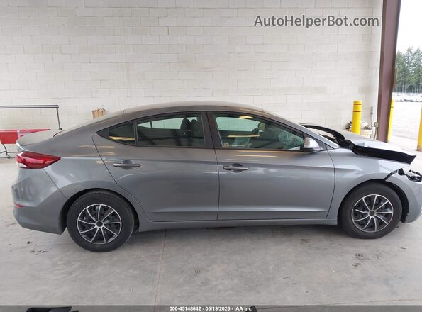 KMHD74LF0JU477537 2018 HYUNDAI ELANTRA Gray Панорамний вид салону 360°