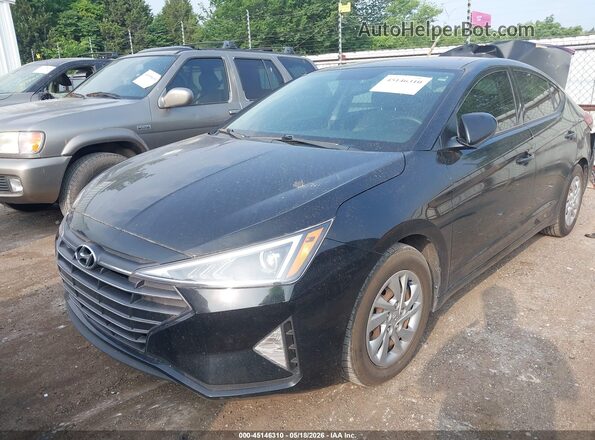 KMHD74LF0KU762918 2019 HYUNDAI ELANTRA Silver წინა მარცხენა ხედი სამი მეოთხედიდან