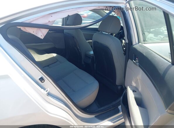 KMHD74LF1HU083085 2017 HYUNDAI ELANTRA Silver VIN sticker view