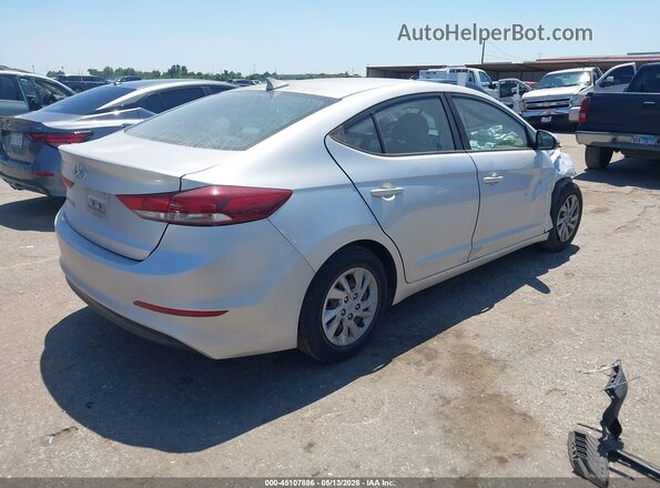 KMHD74LF1HU083085 2017 HYUNDAI ELANTRA Silver Rear right