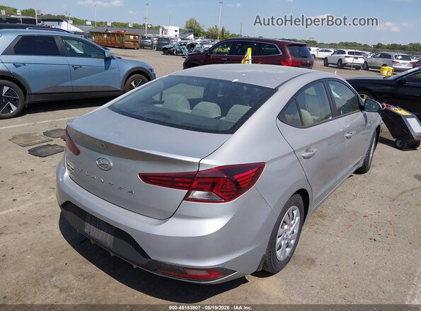 KMHD74LF1LU057790 2020 HYUNDAI ELANTRA Silver Trasero derecho