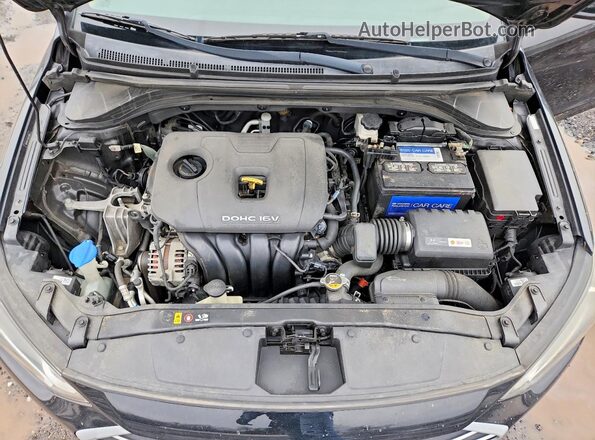 KMHD74LF3HU431744 2017 HYUNDAI ELANTRA Black Widok wnętrza z tyłu