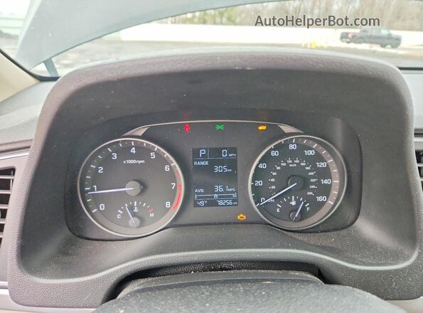 KMHD74LF3HU431744 2017 HYUNDAI ELANTRA Black Widok zestawu wskaźników