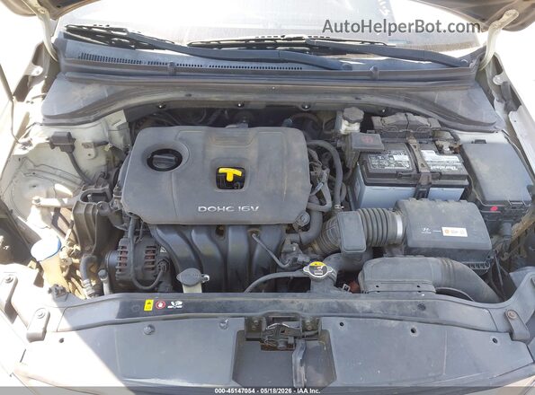 KMHD74LF4HU094422 2017 HYUNDAI ELANTRA Бежевый Вид сзади