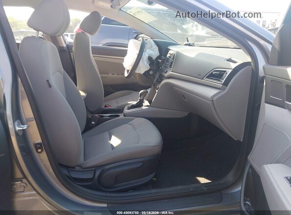 KMHD74LF4JU594344 2018 HYUNDAI ELANTRA Gray 