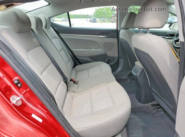 KMHD74LF4KU799549 2019 HYUNDAI ELANTRA Red 