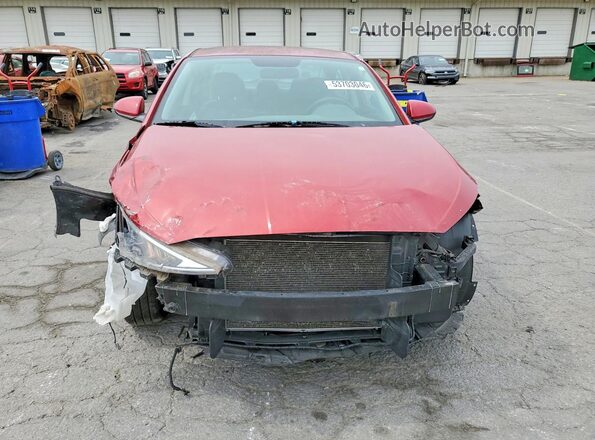 KMHD74LF4KU799549 2019 HYUNDAI ELANTRA Red 