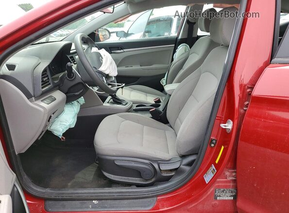 KMHD74LF4KU799549 2019 HYUNDAI ELANTRA Red 
