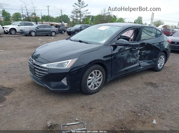 KMHD74LF4LU063065 2020 HYUNDAI ELANTRA Black Przód lewy