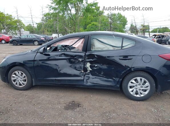 KMHD74LF4LU063065 2020 HYUNDAI ELANTRA Black Widok z przodu