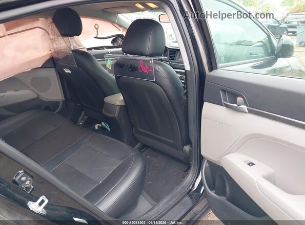KMHD74LF4LU063065 2020 HYUNDAI ELANTRA Black Widok naklejki z numerem VIN