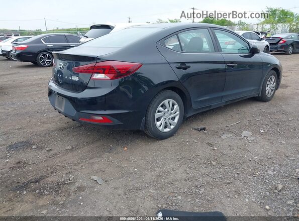 KMHD74LF4LU063065 2020 HYUNDAI ELANTRA Black Tył prawy